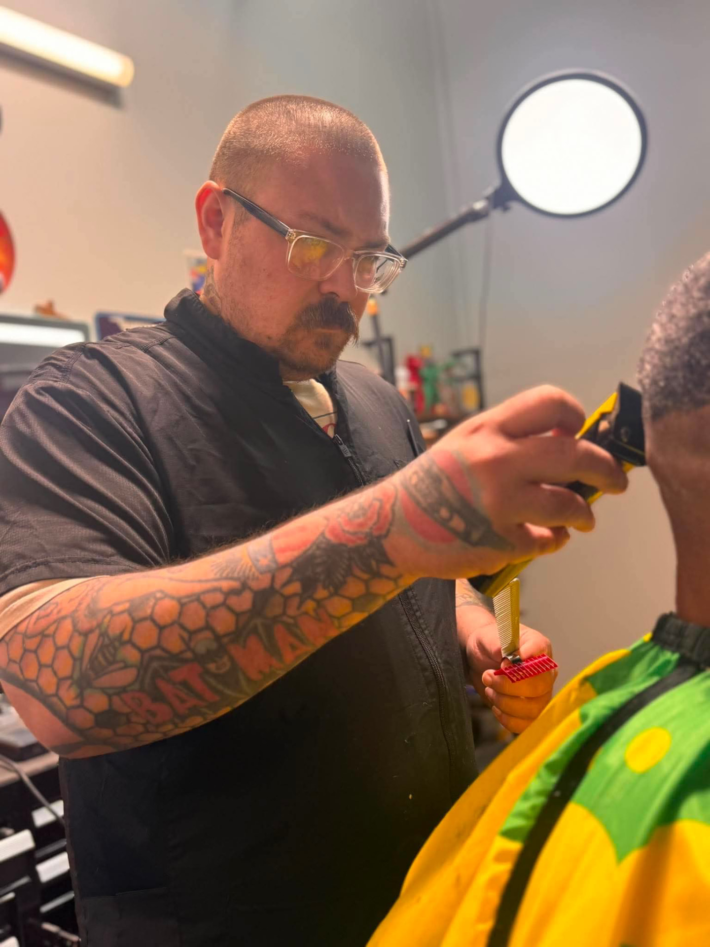 Portrait of Dave, Barber